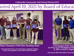 Students Recognized at April 19, 2021 BOE Meeting