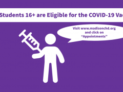 CHS Students 16+ Now Eligible for COVID-19 Vaccine