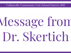 August 27, 2021 Update from Dr. Skertich