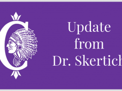 May 19, 2022 Video Update Message from Dr. Skertich