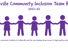 Update on PreK Community Inclusion Team Progress