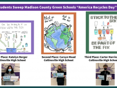 CHS Biology Students Sweep County Recycling Poster Contest