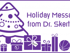 Holiday Message from Superintendent Dr. Skertich