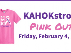Kahokstrong Announces Pink Out for Feb 4 2022