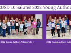 2021-22 Young Authors Honored at District Event