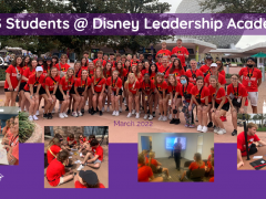 CHS 21-22 Leadership Class Returns from Program @ Disney