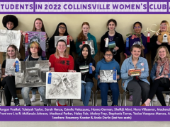 Student Artwork Earns Awards in 2022 Women's Club Art Show