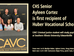 Ayleen Cortez is First Recipient of Huber Vocational Scholarship