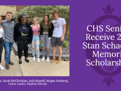 Six CHS Seniors Awarded 2022 Stan Schaeffer Scholarships