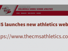 Collinsville Middle School Launches New Athletics Website