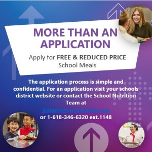 Free Reduced Lunch Application Graphic Aug 2022