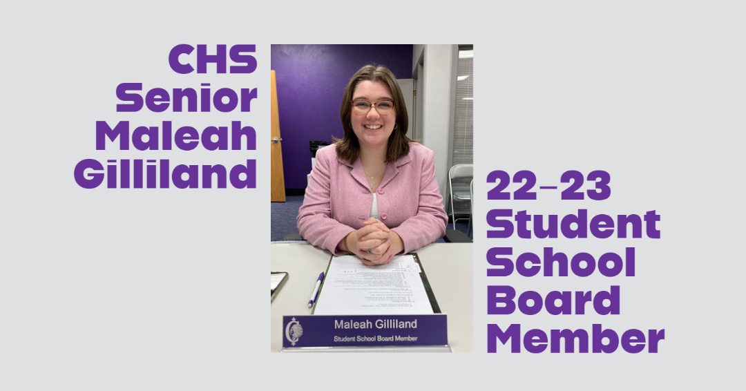 22-23 Student School Board Member Maleah Gilliland-1