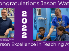 Jason Watts DIS Emerson Teaching Award 2022