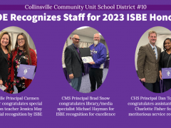 May, Hayman, Fisher Recognized at Feb 2023 BOE Meeting