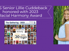 CHS Senior Honored with 2023 Racial Harmony Award