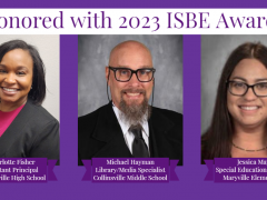 Three CUSD 10 Staff Recognized with 2023 ISBE Honors