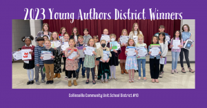 2023 CUSD 10 Young Authors District Winners Group