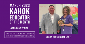 March 2023 Kahok Educator of the Month