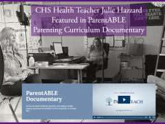 CHS Teacher Featured in Documentary for Parenting Curriculum