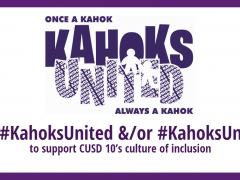 #KahoksUnited Represents CUSD 10 Culture of Inclusion