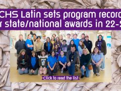 22-23 CHS Latin Students Group Photo