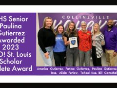 CHS Senior Awarded 2023 GO! St. Louis Scholar Athlete Award