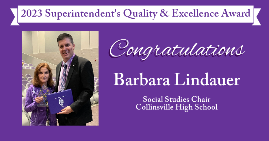 Barbara Lindauer Collinsville High School Social Studies