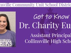 Collinsville High School Assistant Principal Dr. Charity Eugea