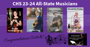 Photos of CHS 23-24 All-State Musicians