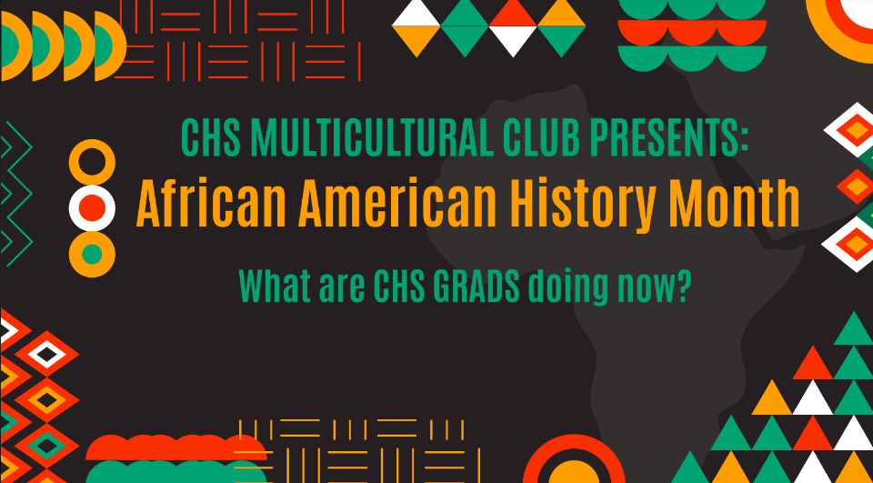 Black History Month Alumni Slide Show Cover Slide